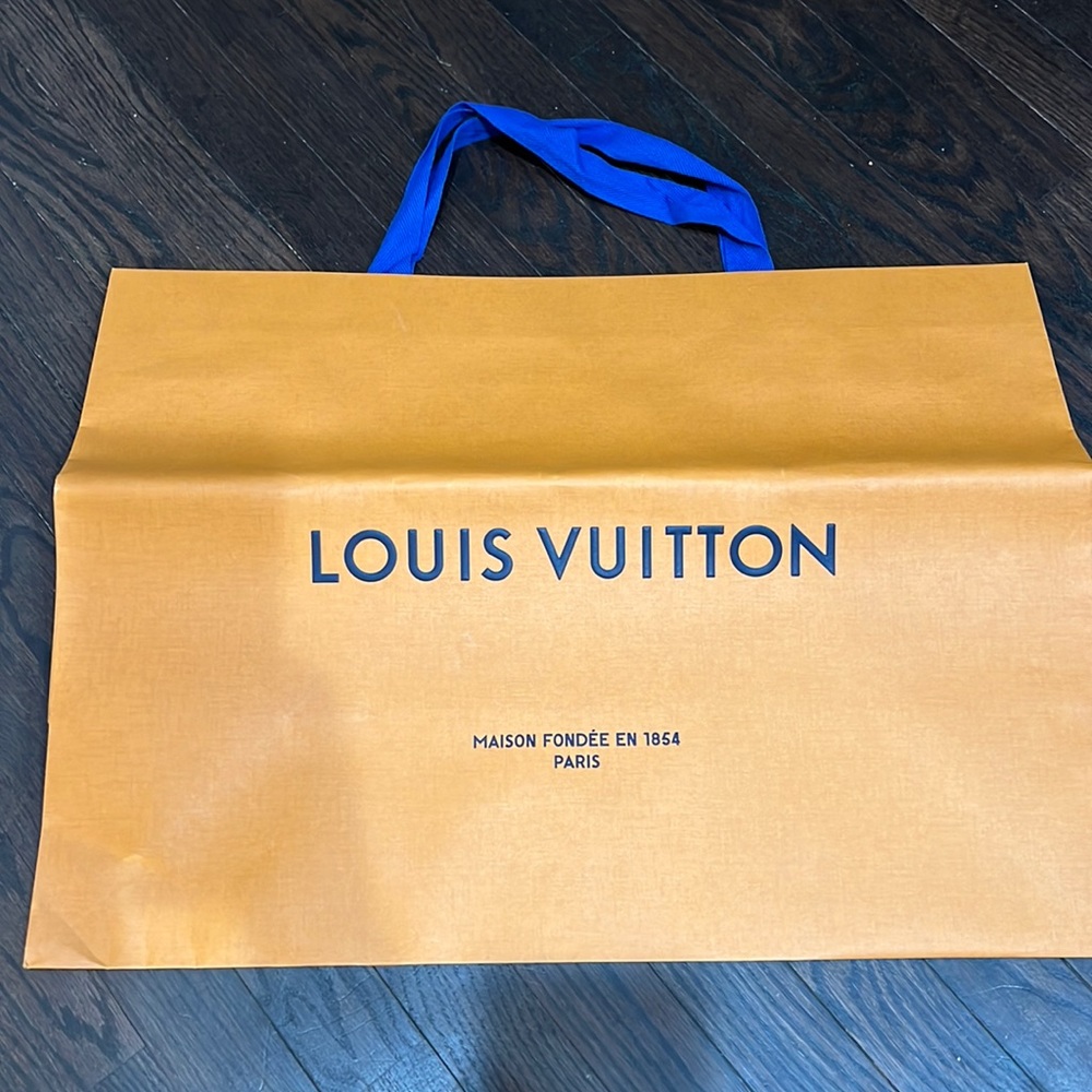 Authentic Louis Vuitton Shopping Bag